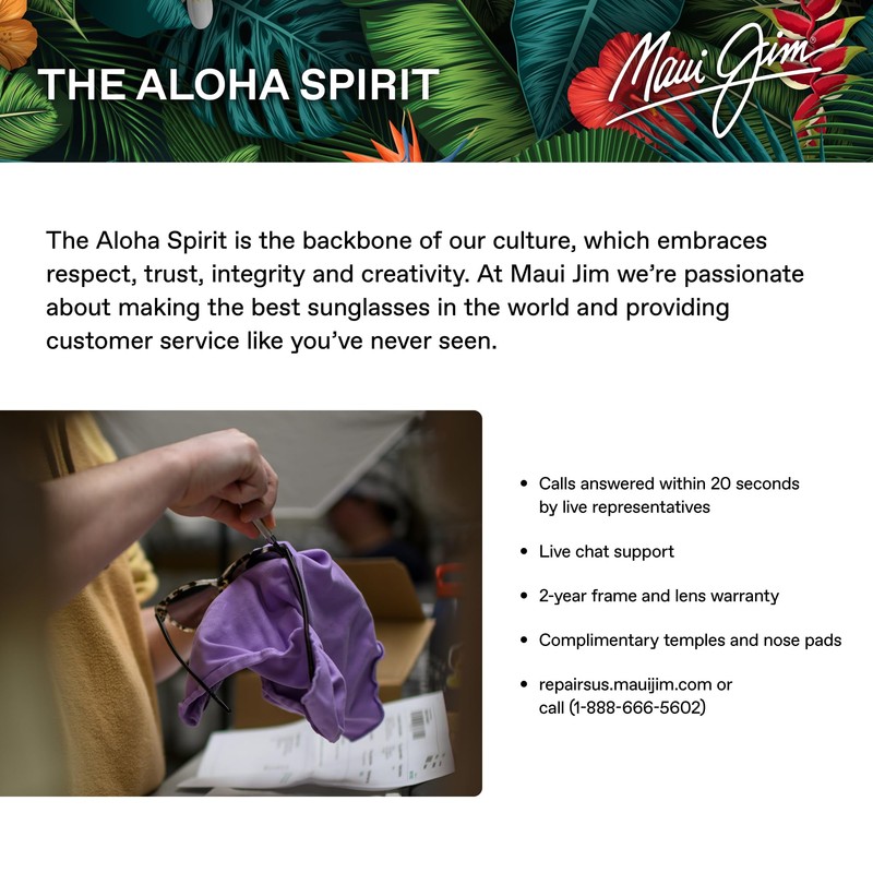 Maui Jim Ho'okipa Rimless Sunglasses