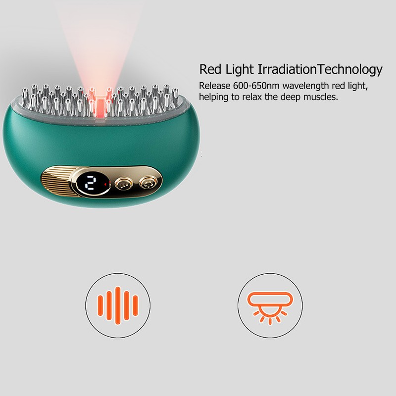 Back Massager TENS Pulse Massage Brush Skin Muscle Relief High
