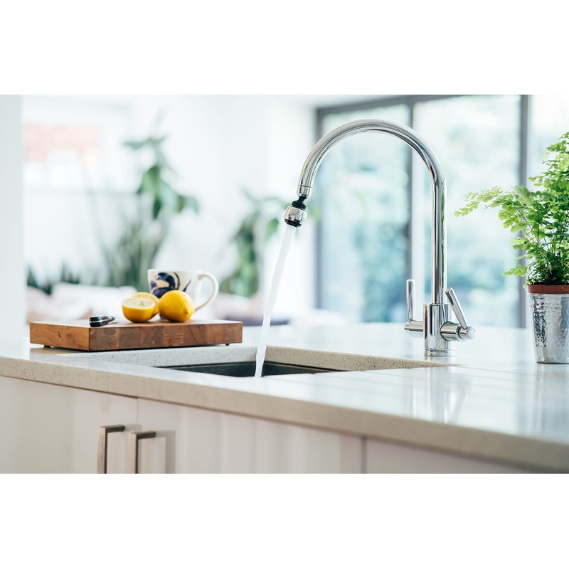Eco-flow Sirrus | Two Function Tap Aerator/Shower Flow with 360