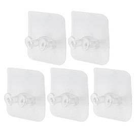 Ganchos de Ducha de Succión, 5 Piezas de Maquinilla de Afeitar de Usos Múltiples, Autoadhesivo