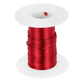 sourcing map 20 AWG Magnet Wire, 20 Gauge / 0.8mm Enameled Copper Wire, 2 oz Magnetic Coil Wire for Transformer, Motor, Electric, 155C(311F)