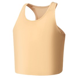 Wonababi Breast Tie, Ultra Flat Transbinder with Pull-on FTM Binder Bra, Naked