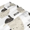 JUMBEAR Sheep Shower Curtain, Waterproof Fabric Shower Curtain Set with