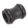 febi bilstein 109682 Coolant Pipe with Sealing Rings Black