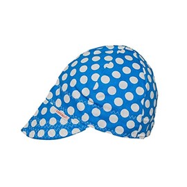 Comeaux Caps Reversible Welding Cap Blue Polka Dot (7 1/4)