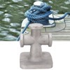 4.5inch Single Cross Bollard Cleat Heavy Duty Aluminum Mooring Bitt
