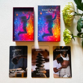 Qcsdckot What's The News? Situations Oracle Cards, Tarot Cards for Beginners, Oracle Deck Used for Love, Career and Life Relationships