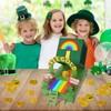 OFIHIDO Leprechaun Trap Kit for Kids,Wood DIY Craft Catch a