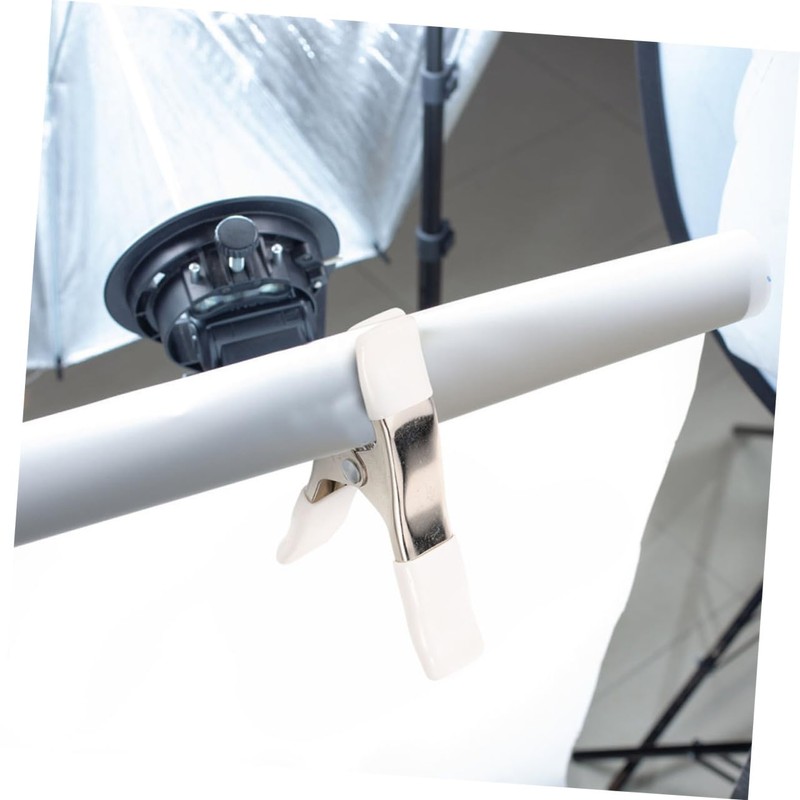 LABRIMP 2pcs Spring Clip Plastic Spring Clamps Pool Clips for