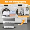 2 Pcs 42L Collapsible Laundry Baskets- Foldable Laundry Basket with