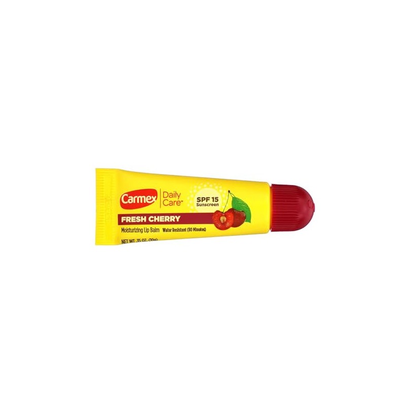 Carmex Bálsamo Labial Fresh Cherry Spf#15 Tubo de 0.35 onzas
