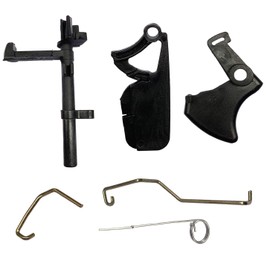 ZENGYL Chainsaw Throttle Trigger Choke Rod with Trigger Spring Switch Shaft Sets Fit for Stihl 017 MS170 018 MS180 Compatible with 1130 182 0900, 1130 182 1000