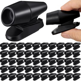 Frienda 50 Pieces Deer Whistles for Vehicles Avoids Collisions, Deer Whistles for Car, Horns for Vehicles Warning Devices with Waterproof Animal Alert for Car and Motorcycle (Black)