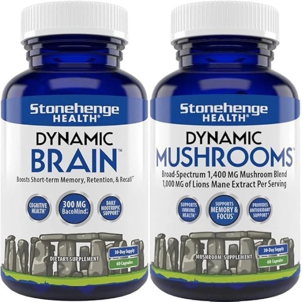 Branded Dynamic Brain Supplement 60 Capsules–Memor