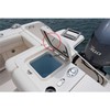 Marine Hatch Cover Pull Handle with Spring Hidden Pin Button