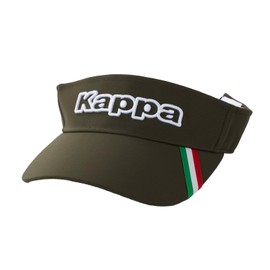 [カッパ] サンバイザー ゴルフバイザー トリコロールテープ 615922 レディース グリーン