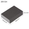 uxcell Sanding Sponge Block, 200 Grit, 99mm x 70mm x