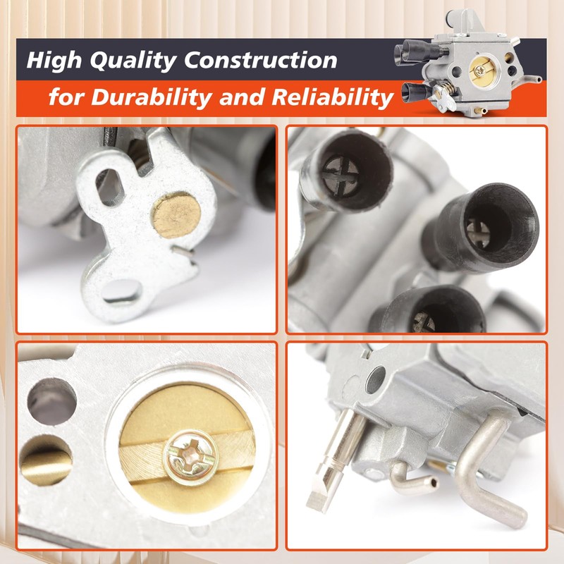 Mhrxusd MS 194T Carburetor Carb Kit with Air Filter Element