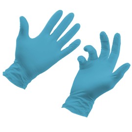 Stauffer Glove & Safety Sense3 Blue Disposable Nitrile Gloves, 3-mil - Extra Large (Box of 100)