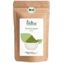 Organic Barley Grass Powder Ground 200 g Barley Grass Powder from German Cultivation 100% Pure without Additives (DE-ÖKO-007)