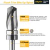 Akylin Spiral Flush Trim Router Bits 1/4“ Shank,1" CL Up-Cut
