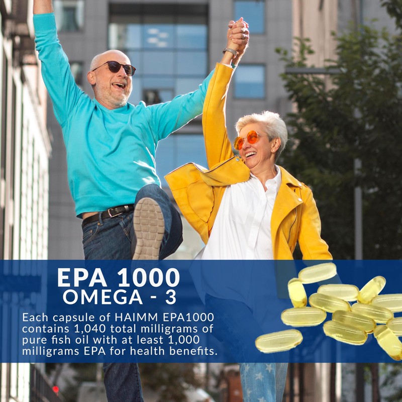 HAIM EPA1000 MINI – Pure EPA Fish Oil Supplement –