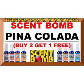 ScentBomb (BUY 2 GET 1 FREE) SCENT BOMB 100% CONCENTRATED OIL Air Freshener (PINA COLADA)