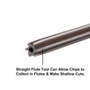 sourcing map 1/4" Hand Reamer H8 Accuracy Alloy Tool Steel