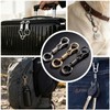 Zipper Clips Anti Theft, 12 Pcs Zipper Locks Double Opening