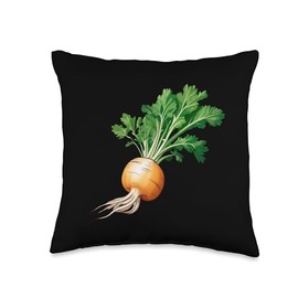 Jicama Vegetable Throw Pillow