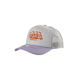Von Dutch SORO Trucker Cap Lilac White Purple White, Size: One Size, Purple