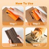 FIYEMNI Cardboard Cutter for Cat Scratchers, Cut 1.6" Wide Cardboard