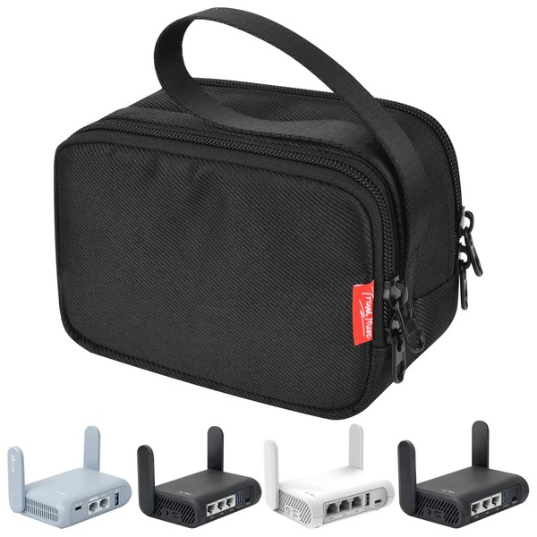 Travel Router Case for GL.iNet GL-MT3000/ GL-AXT1800/ GL-SFT1200/ GL-A1300/ TP-Link