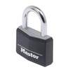 Master Lock 9150EURDBLK 50mm Black Covered Aluminium Padlock