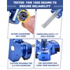 ERAYCO 4 Inch Triple Blade PVC Pipe Reamer, Plastic Pipe