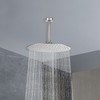 HarJue Ceiling Mounted Shower Arm, Rain Extension Arm with Flange