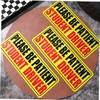 Ciieeo 5pcs Magnetic Novice Driver Sticker Reflective Decals for Vehicles