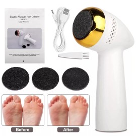 Unbranded Electric Foot Grinder USB Pedicure File Machine Hard Dead Skin Callus Remover