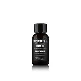 Brickell Mens Beard Oil for Men " 1 oz " Natural & Organic