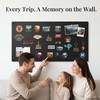 Qiytecno Large Magnetic Board for Wall: Non-Magnetic Fridge Solution