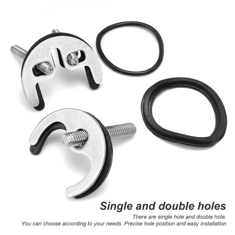 4 Pieces Mounting Tap, MYLERCT Tap Fixing, Single Hole Mounting