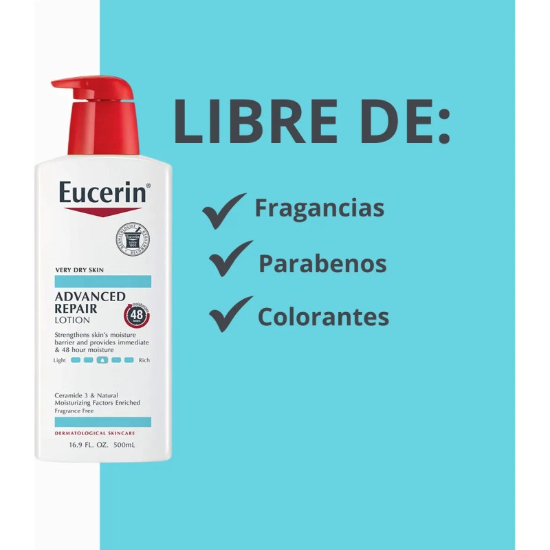 Crema Eucerin Advanced Repair 500ml