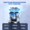 MONOZEL Cordless Handheld Vacuum Cleaner, 18000Pa 2 in 1 Car