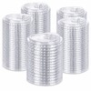 200 Pcs Clear Strawless Plastic Lids Fits for 12, 16,