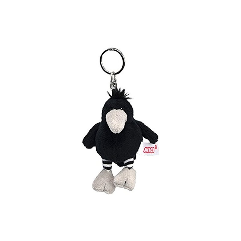 NICI Crow Silvio Key Ring, 3.9 inches (10 cm)