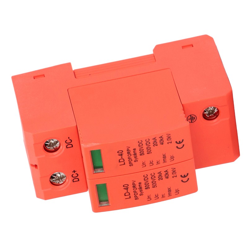 PV Surge Protection Device Photovoltaic Circuit Breaker Protector 2P 20‑40KA