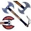 viking tools Axes,Functional Axe, Bushcraft Axe Hatchet for Hunting Bearded