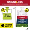 Catchmaster Pro Series Disposable Fly Bag 8-Pack, Hanging Fly Trap