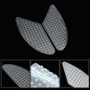 Samcos Motorcycle Tank Pad Black/Transparent Left and Right Set Knee