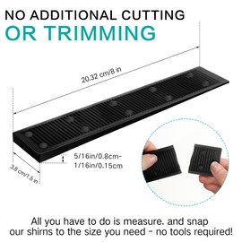 Pangda 250 Pack 8 Inch Composite Shims Plastic Shims for Leveling Multi Purpose Heavy Duty Composite Shim Leveler Wedges Furniture Levelers, Adjustable Shims for Table Toilet Hot Tub Furniture